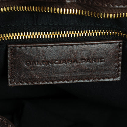 Balenciaga Agneau Giant 12 Gold Hardware City Cigare Fonce 6 of 7