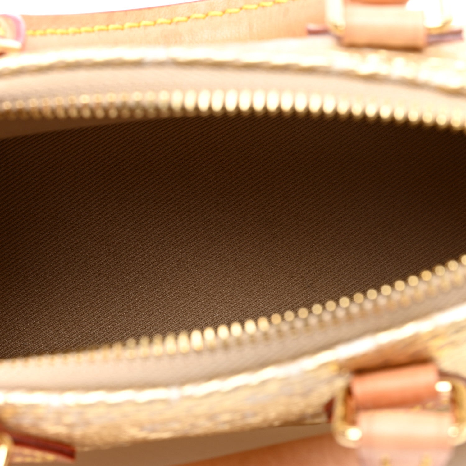 Louis Vuitton Monoglam Nano Speedy Beige 5 of 10