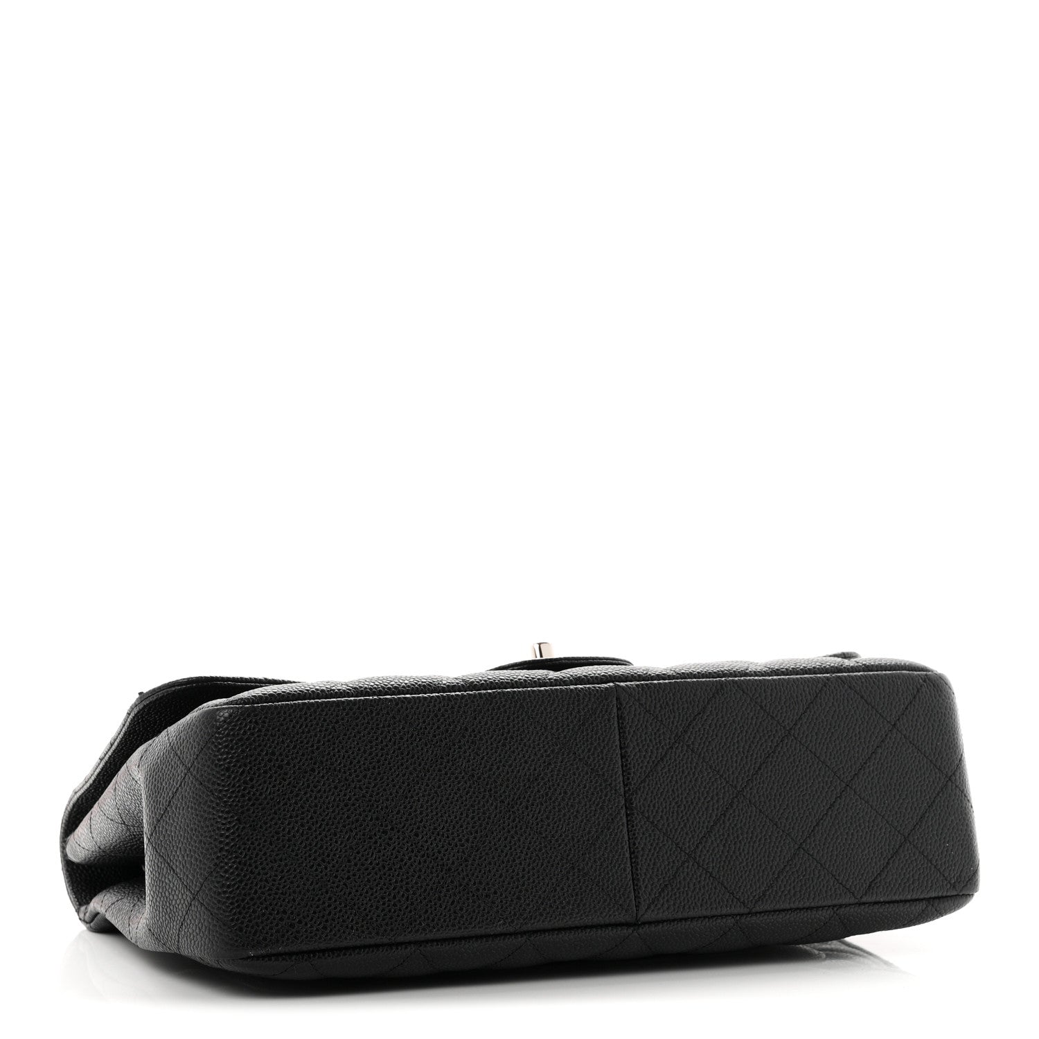 Chanel Caviar Quilted Jumbo Single Flap Black 4 of 10