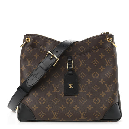 Louis Vuitton Monogram Odeon MM Black 1 of 10