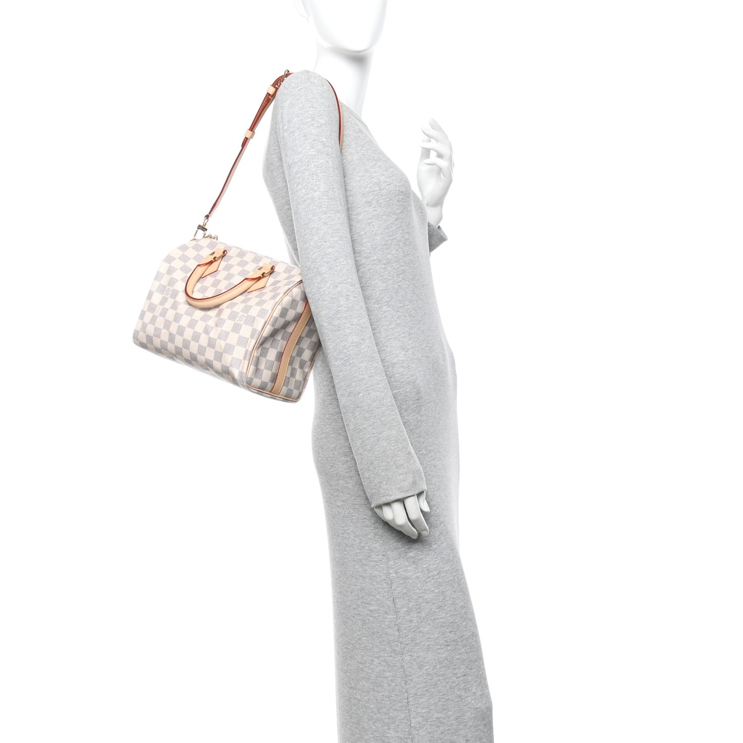 Damier Azur Speedy Bandouliere 25