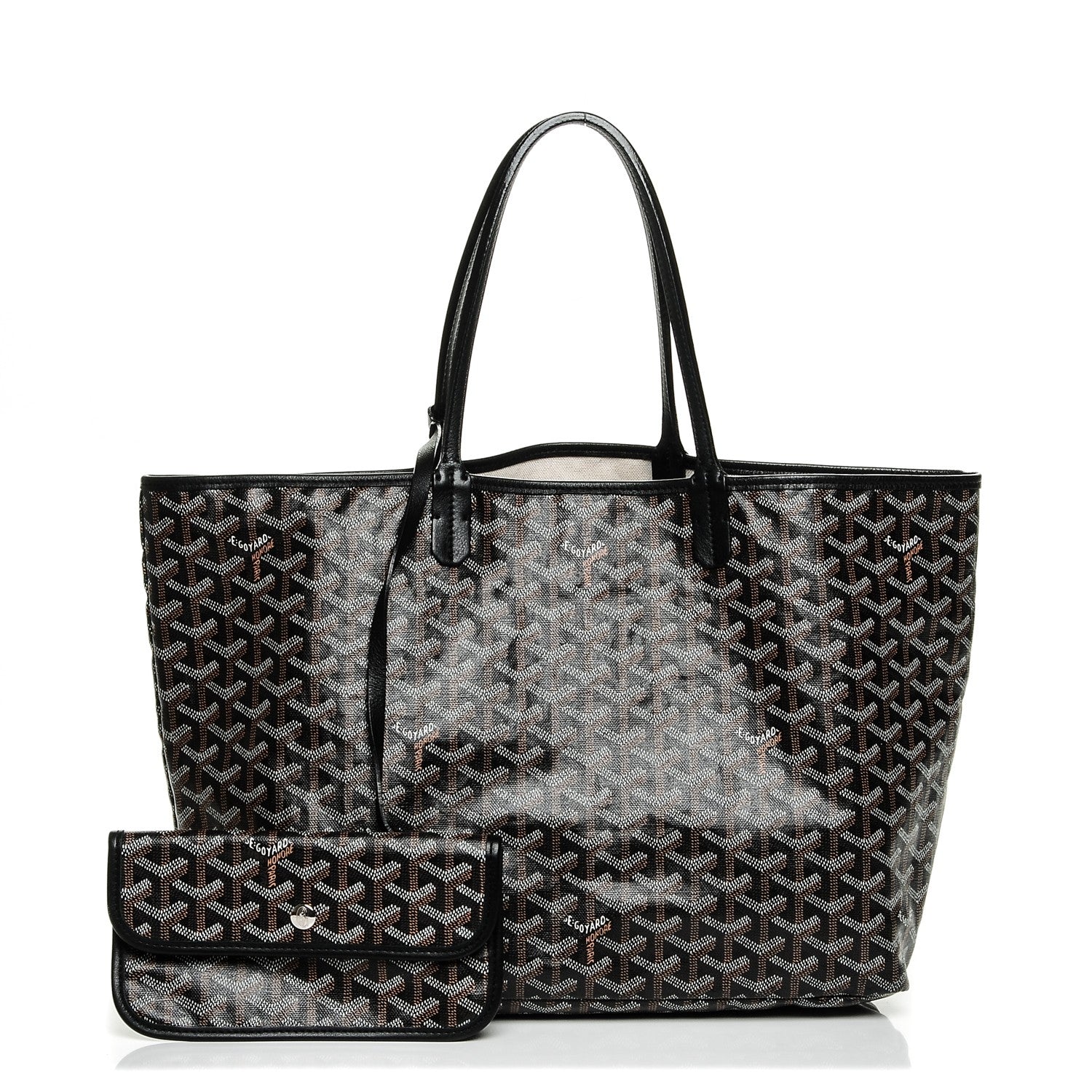 Goyard Goyardine Saint Louis PM Black 1 of 6
