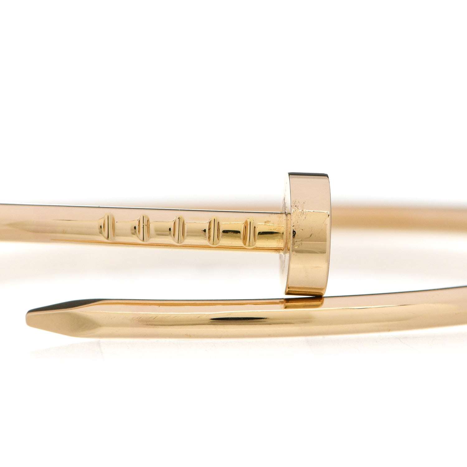 Cartier 18K Yellow Gold Small Juste Un Clou Bracelet 15 4 of 5
