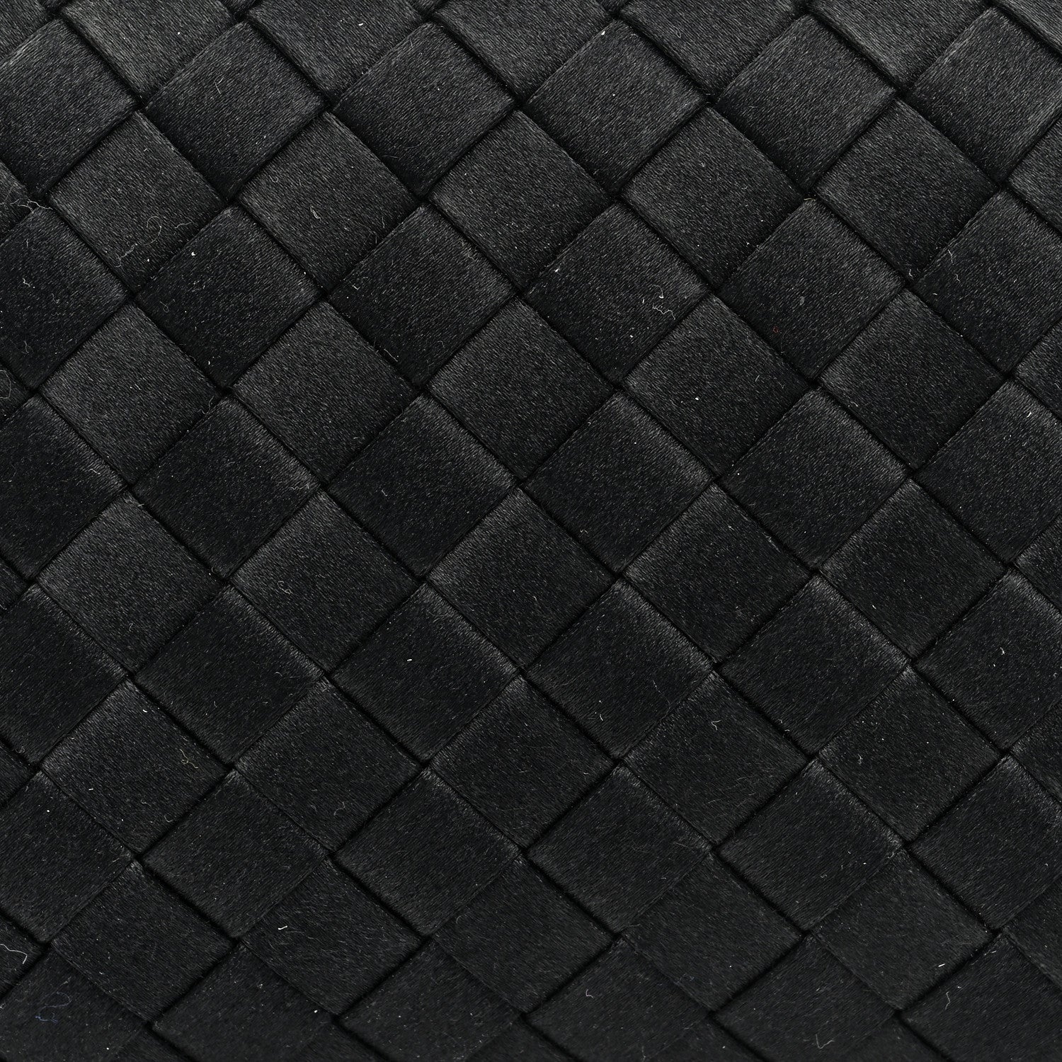 Bottega Veneta Satin Intreccio Impero Knot Clutch Black 7 of 7