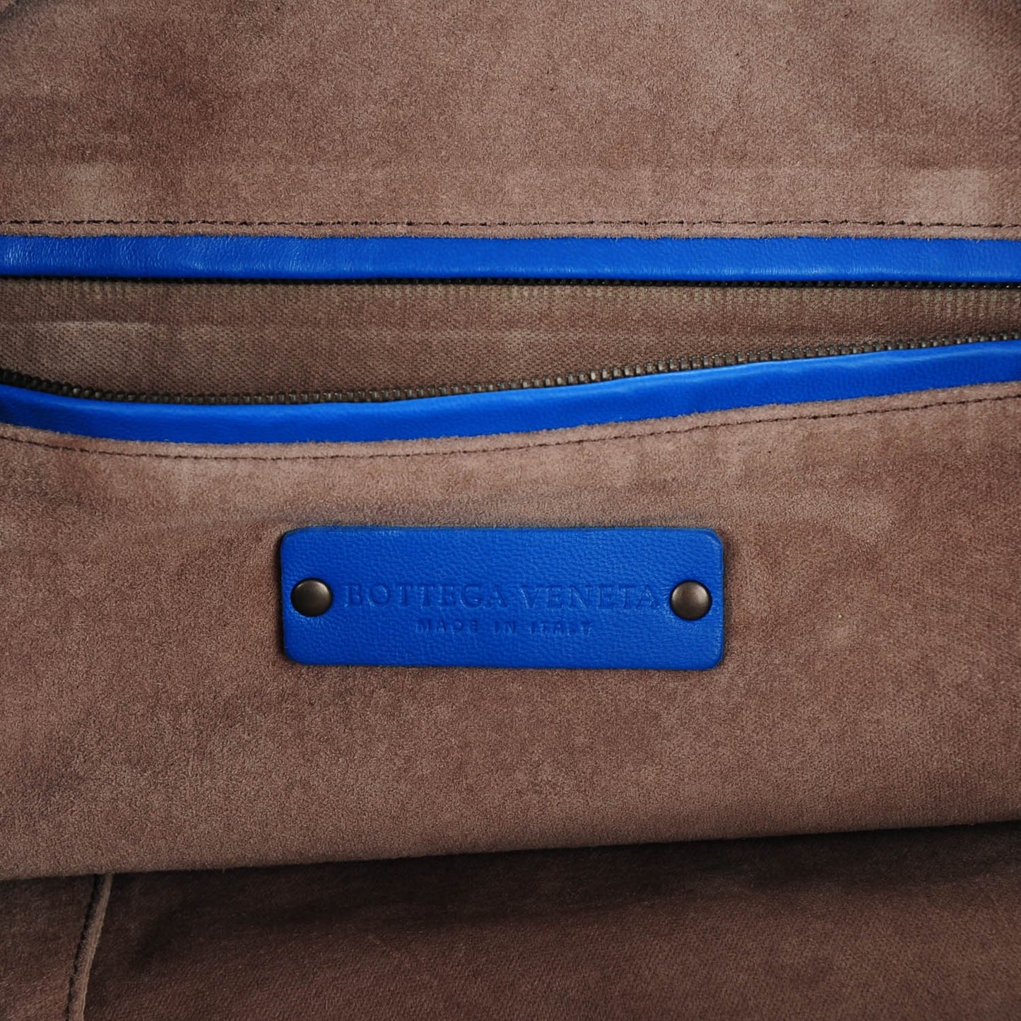Nappa Intrecciato Medium Convertible Tote Bleuette