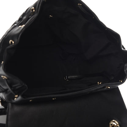 Chanel Lambskin Quilted Large Urban Spirit Backpack Black 5 of 6