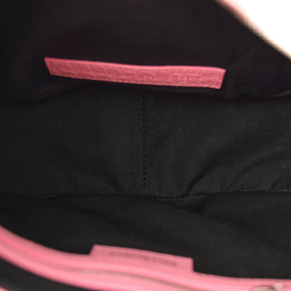 Balenciaga Extra Supple Calfskin Crocodile Embossed Small Le Cagole Shoulder Bag Sweet Pink 6 of 12