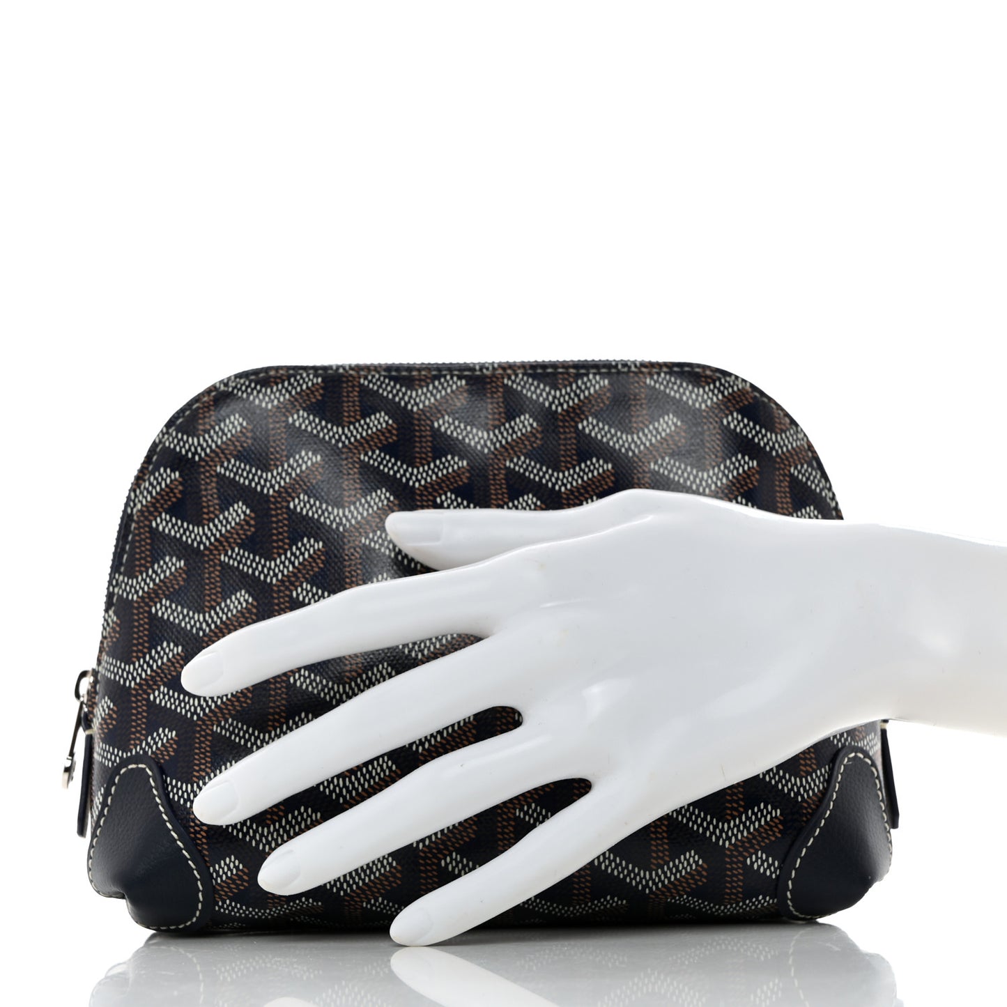 Goyardine Vendome Toiletry Pouch Navy
