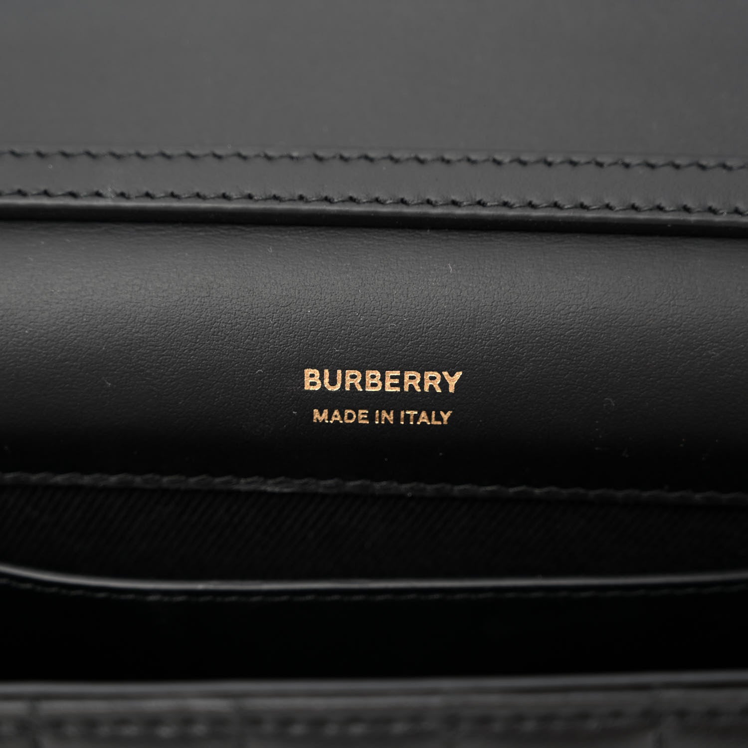 Burberry Lambskin Quilted Lola Clutch On Chain Black 6 of 10
