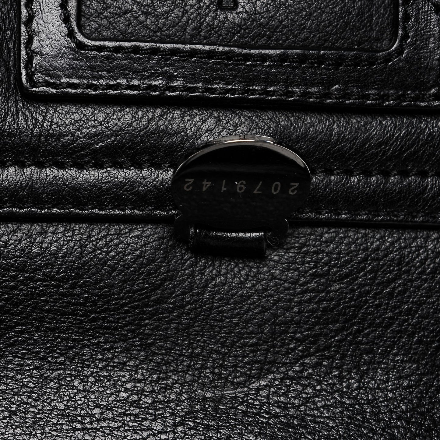 Natural Leather Cara Delevingne Convertible Satchel Black