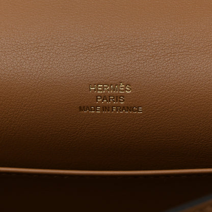 Hermes Swift Kelly Pochette Clutch Chai 6 of 10