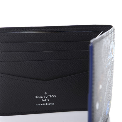 Louis Vuitton Damier Graphite World Map Slender Wallet 8 of 9