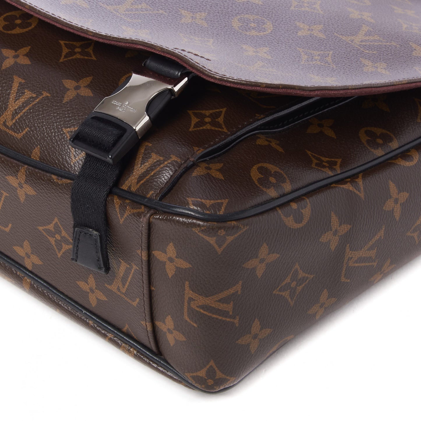 Monogram Macassar Clarence Messenger