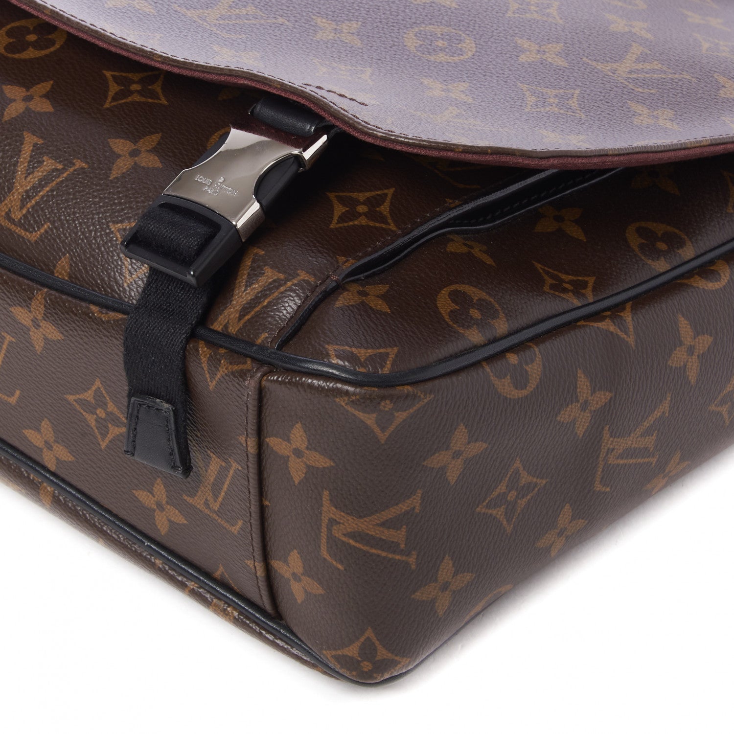 Louis Vuitton Monogram Macassar Clarence Messenger 4 of 8