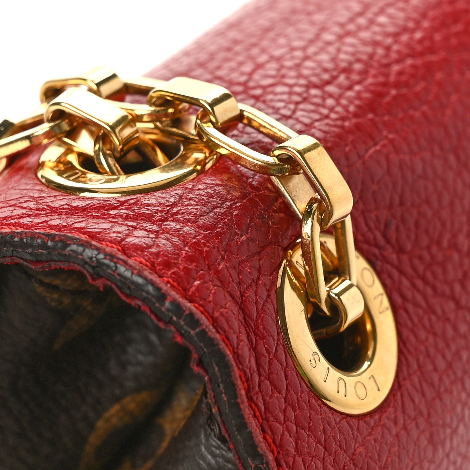 Louis Vuitton Monogram Pallas Chain Cherry 10 of 13