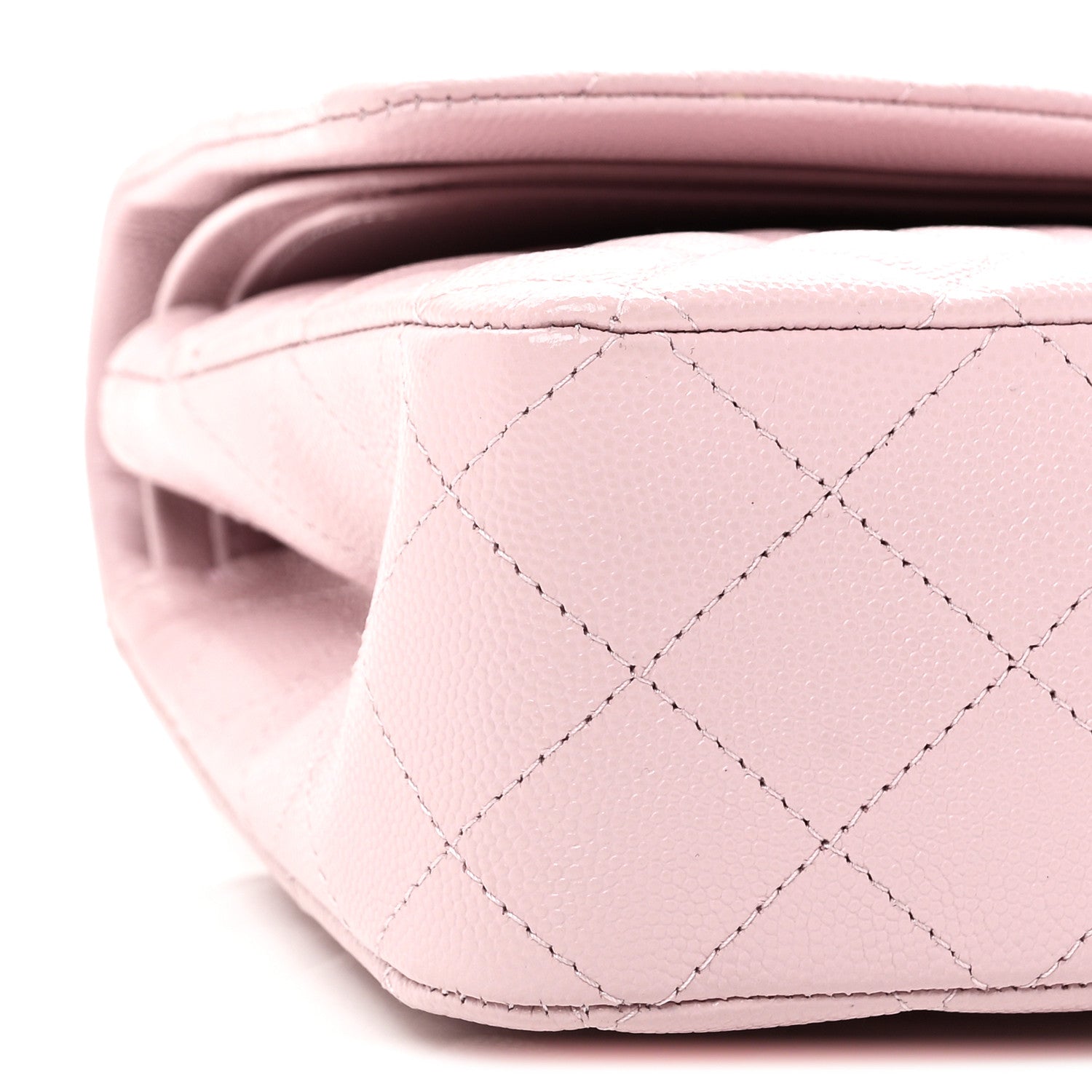 Chanel Caviar Quilted Medium Double Flap Light Pink 9 of 11