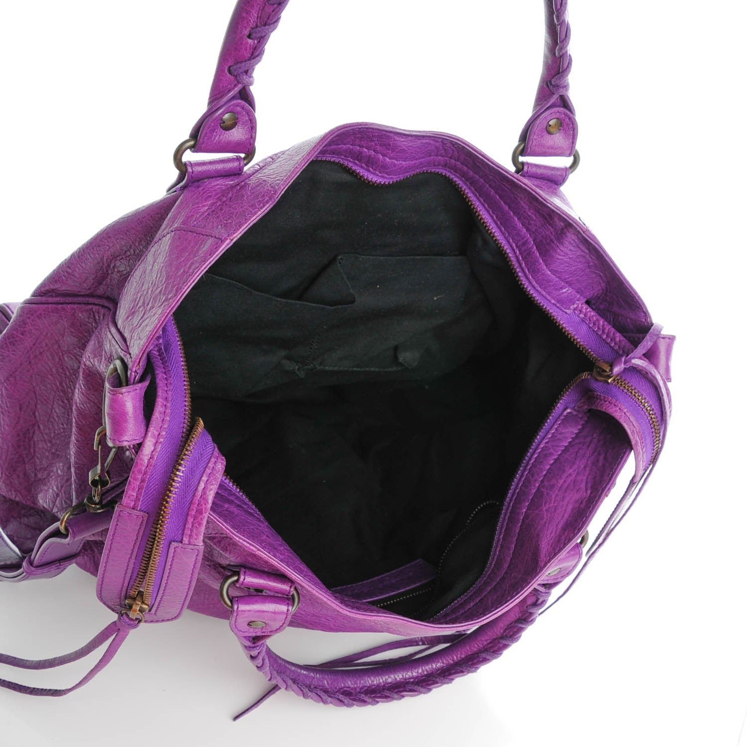 Balenciaga Agneau Classic Hardware Velo Ultraviolet 5 of 8