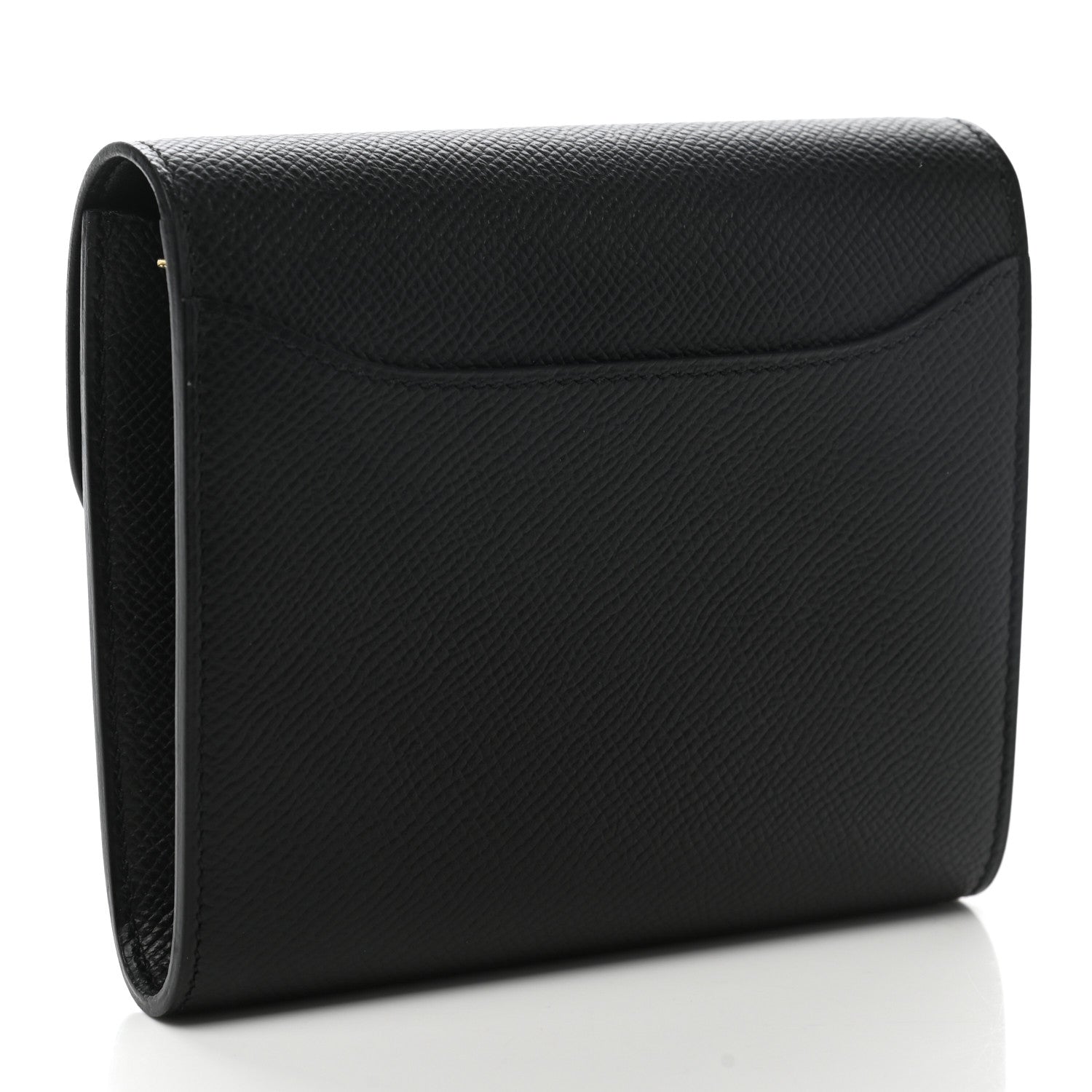 Hermes Epsom Constance Compact Passant Wallet Black 3 of 7