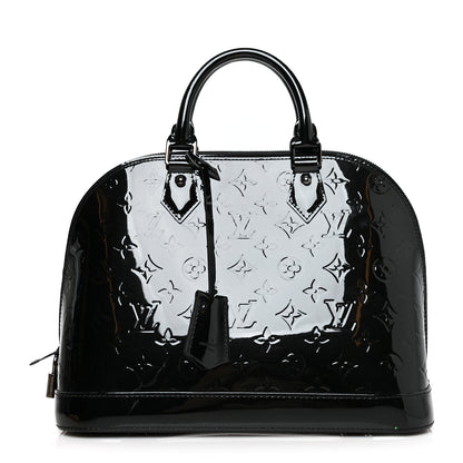 Louis Vuitton Vernis Alma PM Noir Magnetique 1 of 10