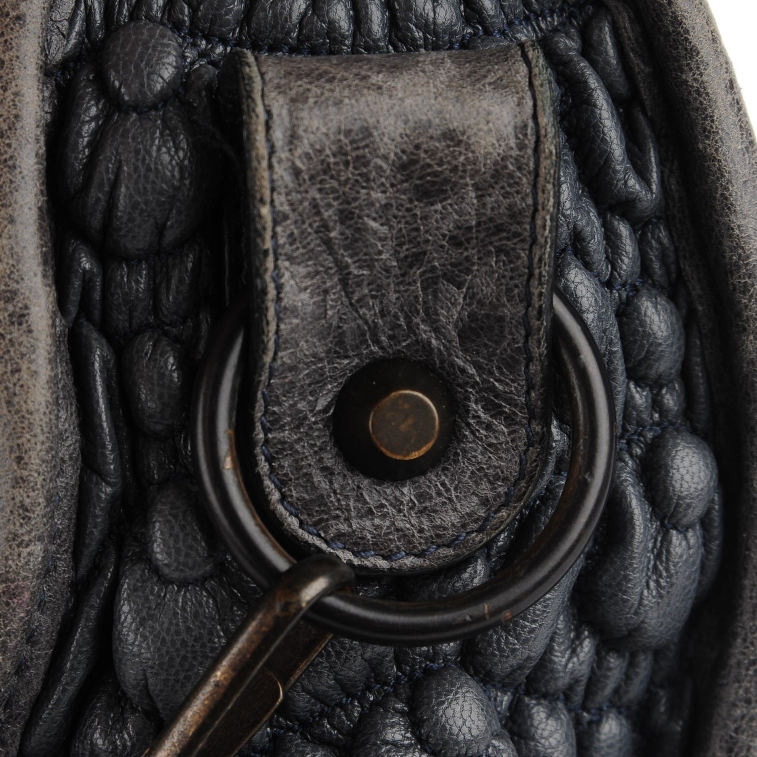 Balenciaga Smocked Agneau Classic Hardware City Anthracite 17 of 17
