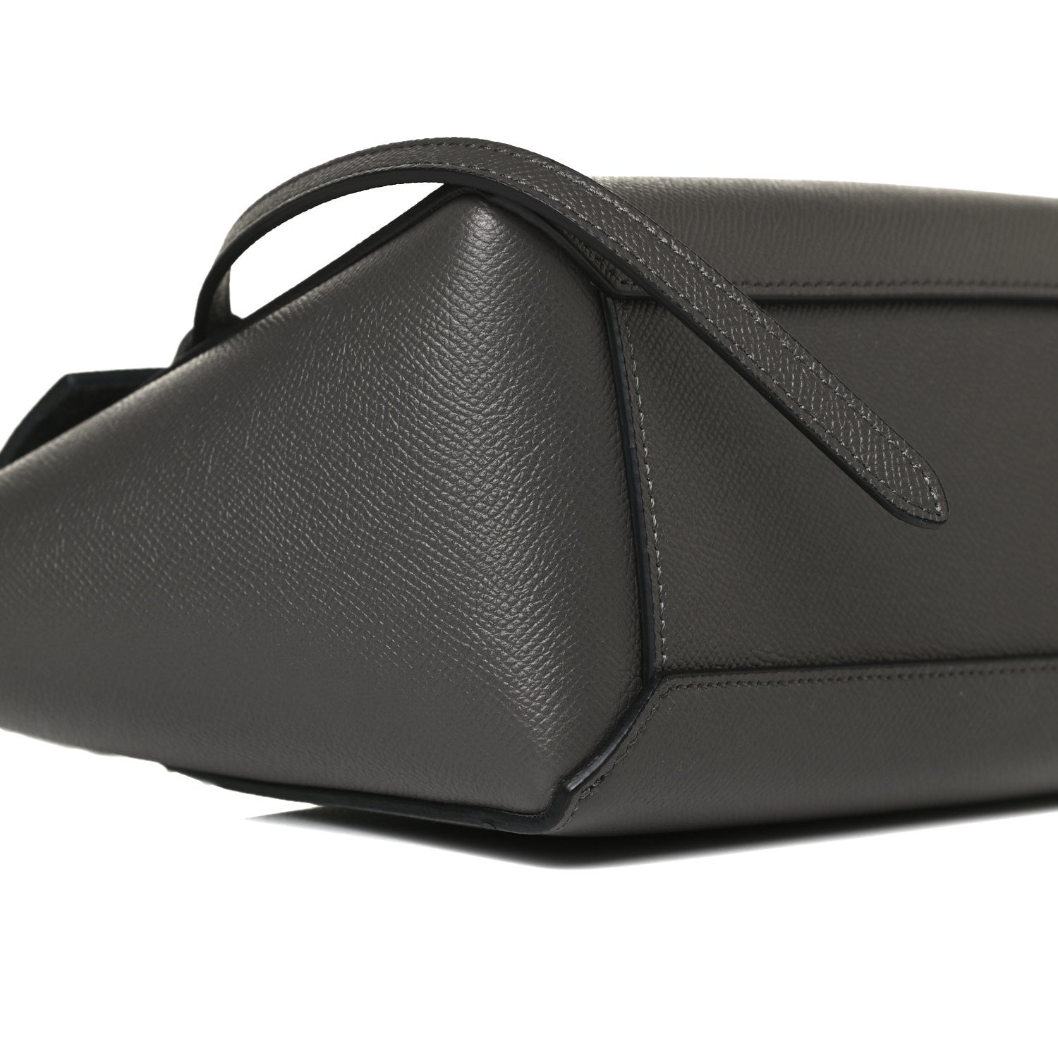 Celine Grained Calfskin Nano Belt Bag Grey 9 of 13