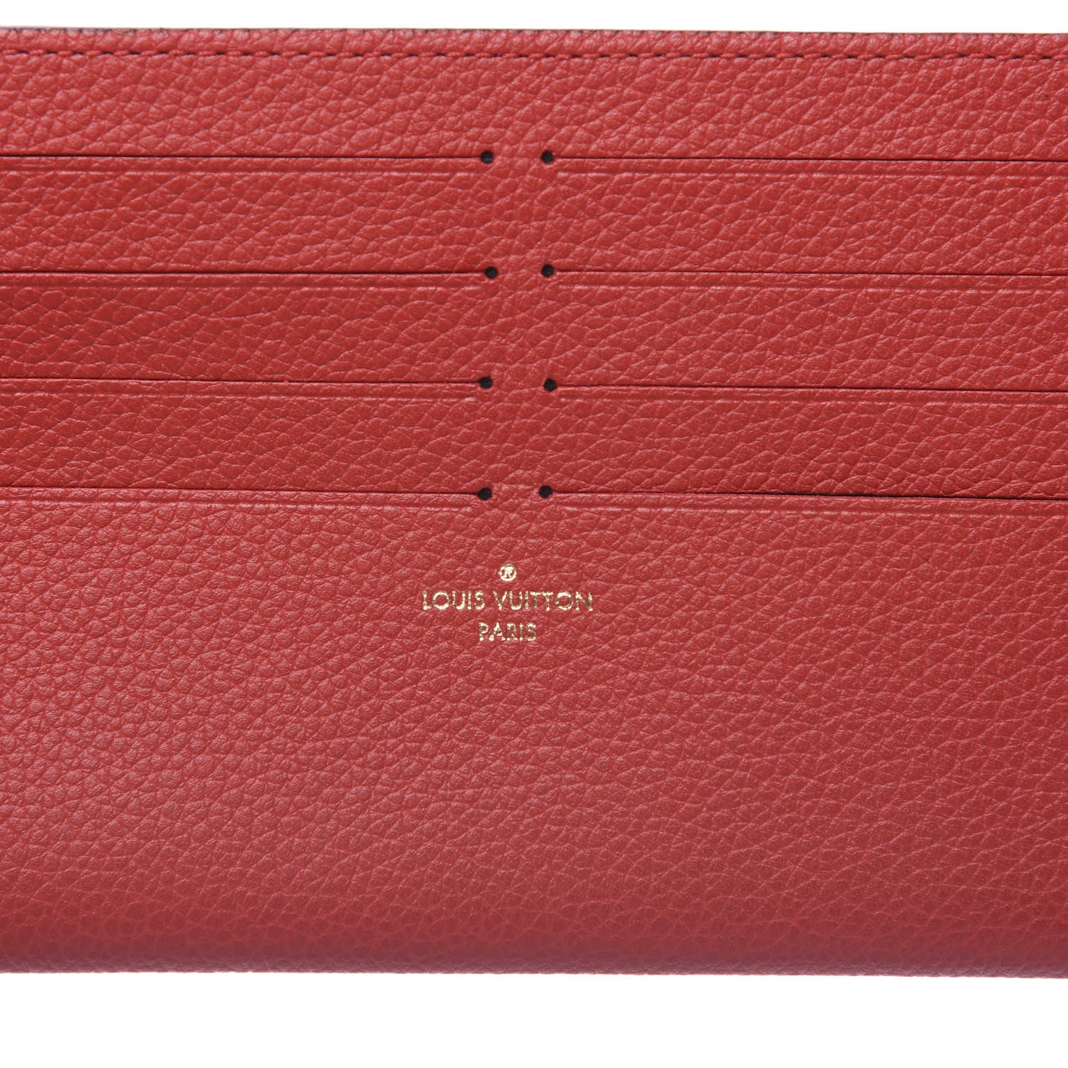 Louis Vuitton Empreinte Pochette Felicie Chain Wallet Scarlet 8 of 11