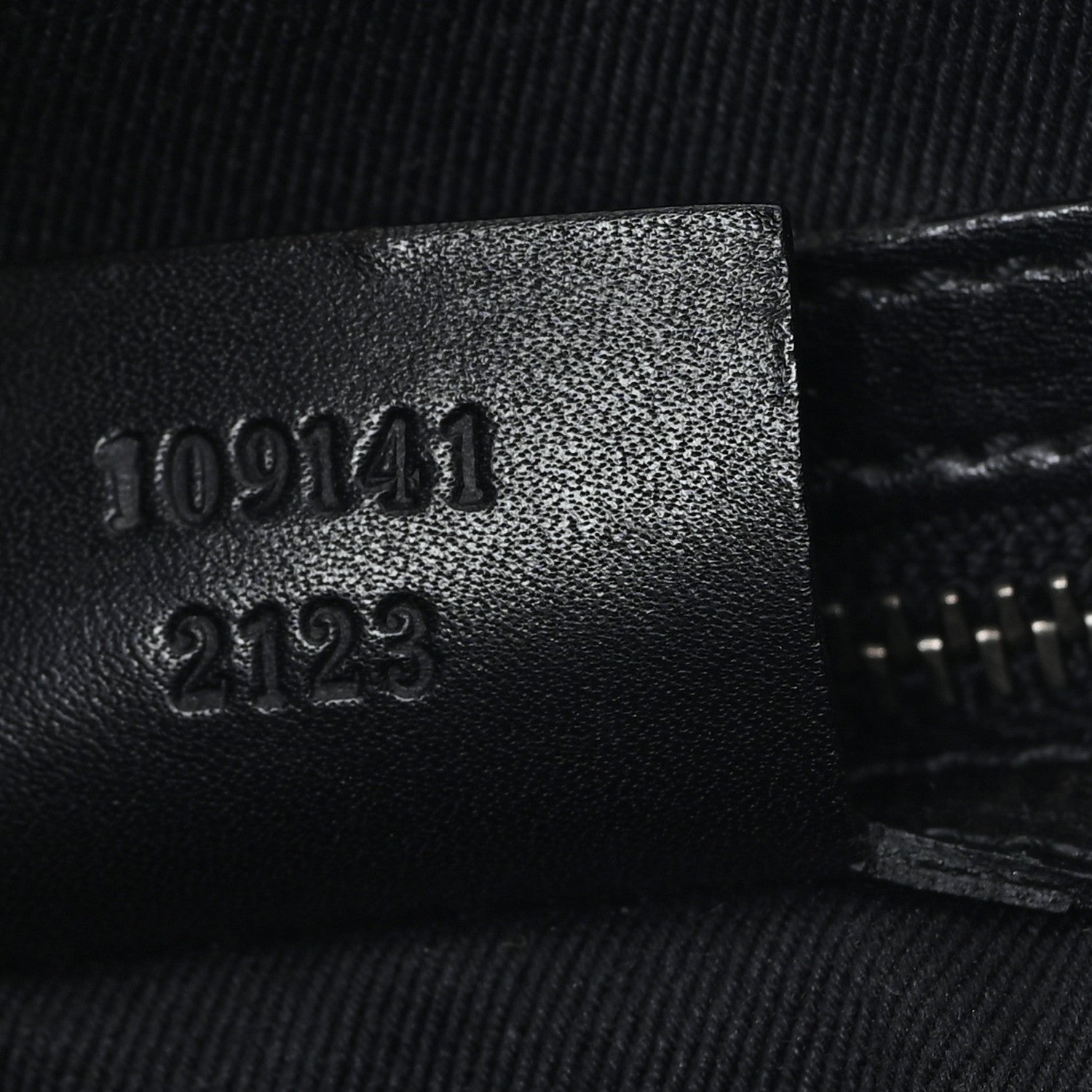 Gucci Monogram Braided Tote Black 7 of 10