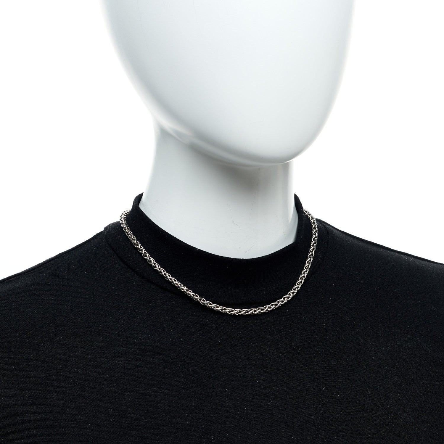 David Yurman Sterling Silver 4mm Wheat Chain Necklace 2 of 4