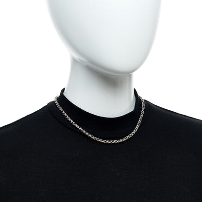 David Yurman Sterling Silver 4mm Wheat Chain Necklace 2 of 4