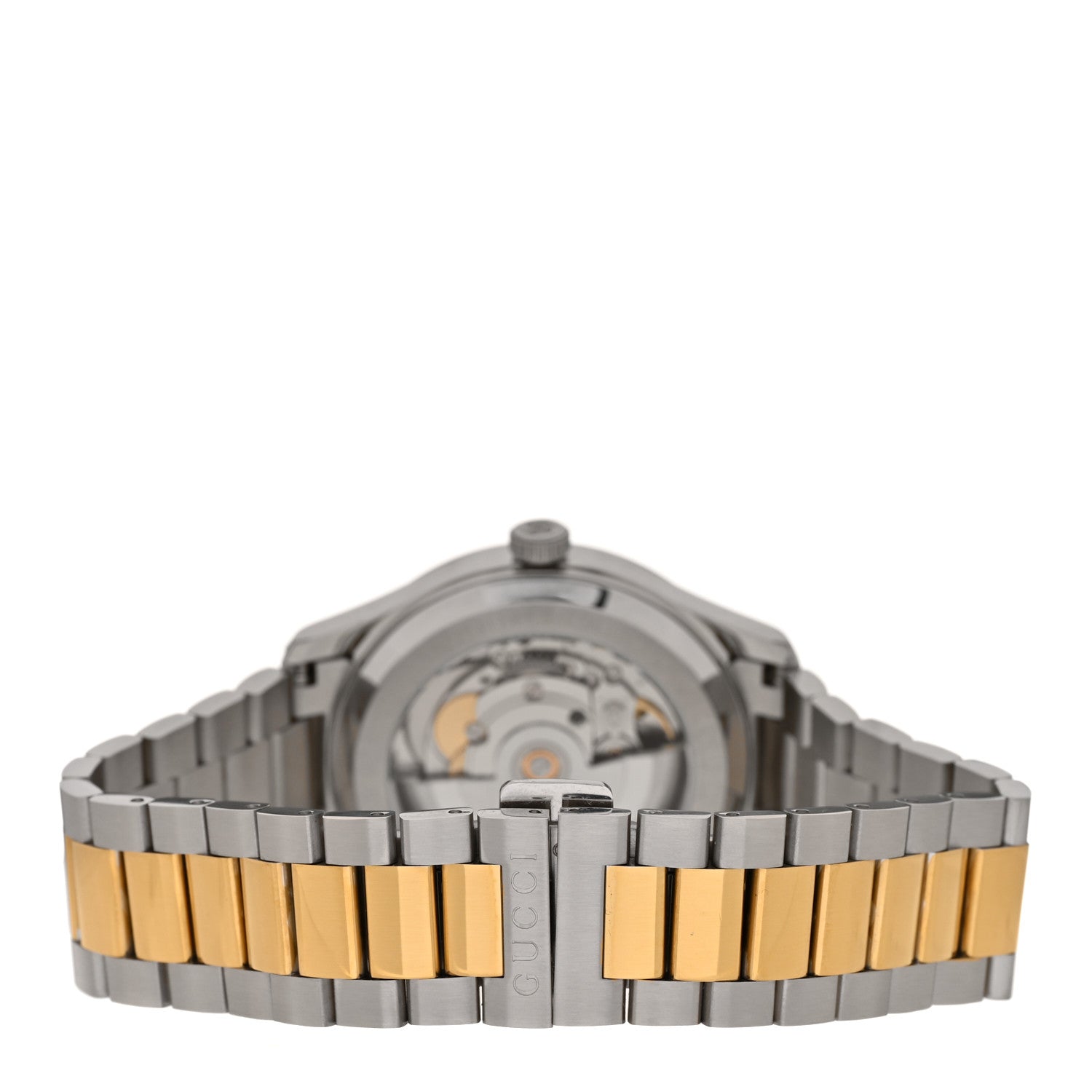 Gucci Stainless Steel Malachite 38mm G-Timeless Two Tone Bee