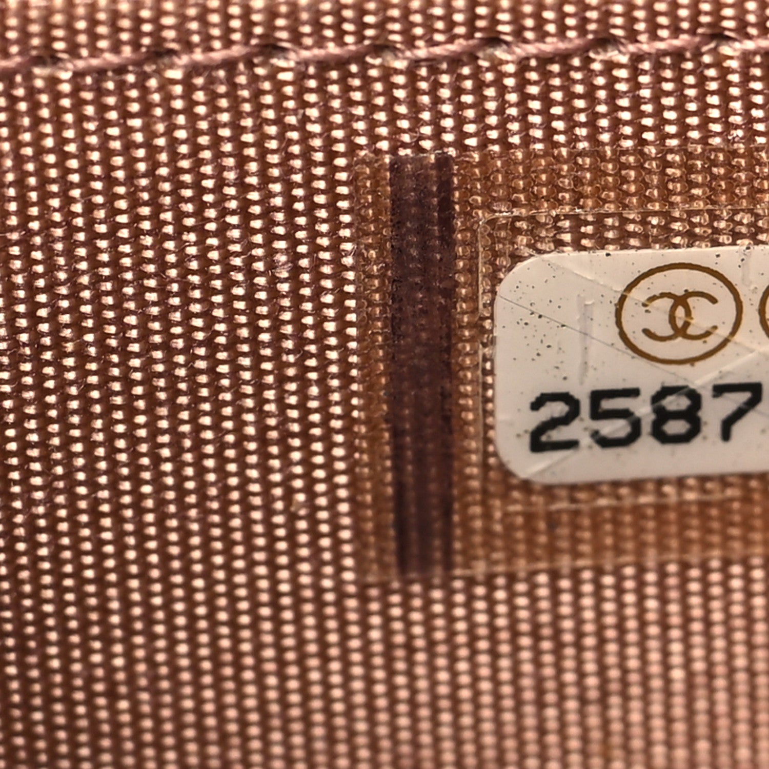 Chanel Caviar Quilted Boy Zip Around Coin Purse Wallet Beige 7 of 7