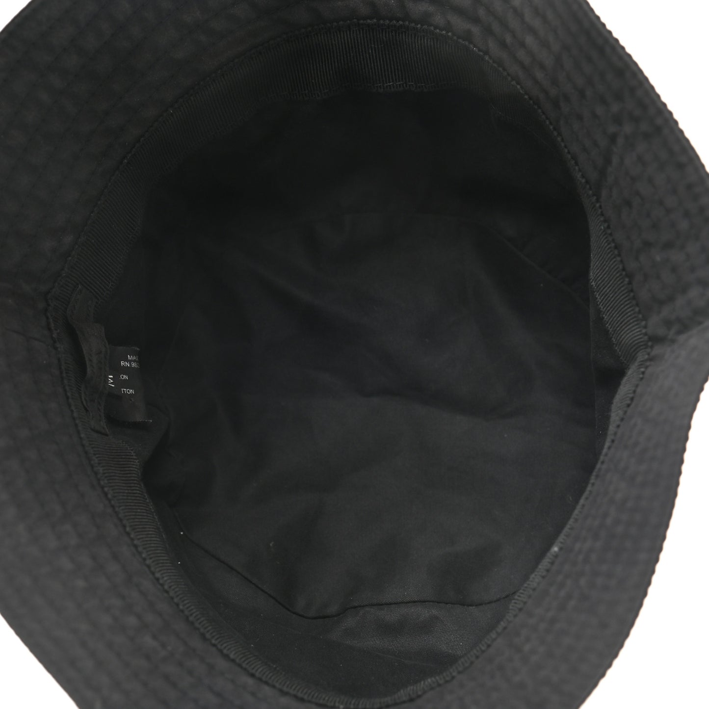 Nylon Bucket Hat M Black