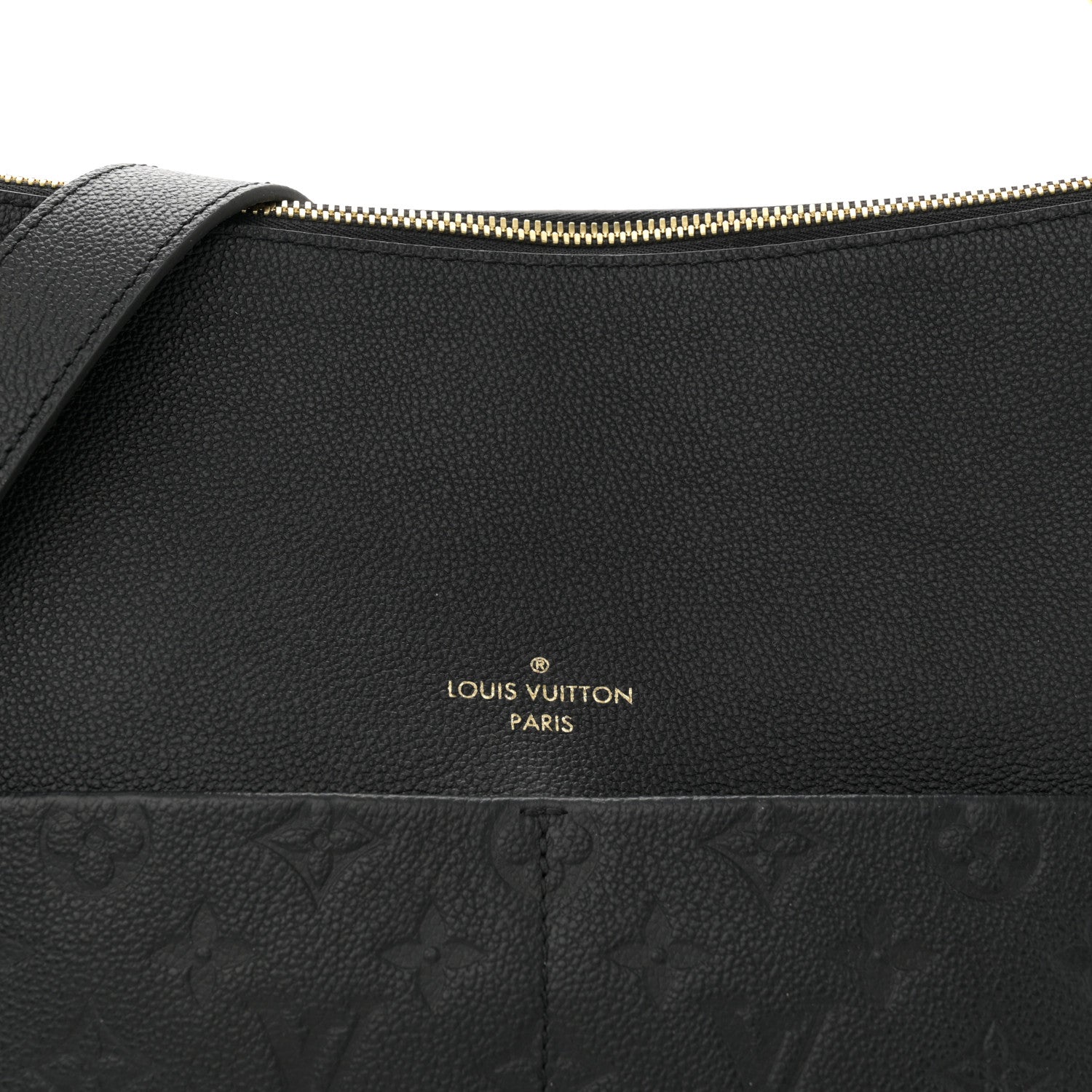 Louis Vuitton Empreinte Maida Hobo Black 7 of 9