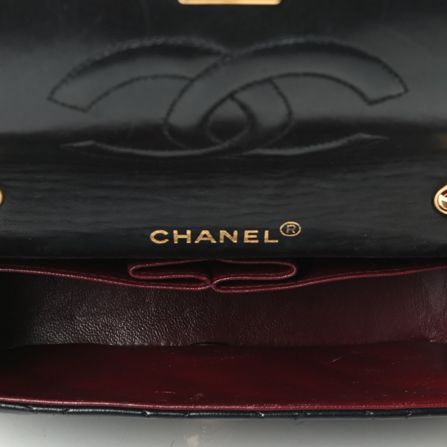 Chanel Lambskin Quilted Mini Flap Black 4 of 8