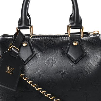 Louis Vuitton Monogram Ink Speedy BB Black 8 of 11