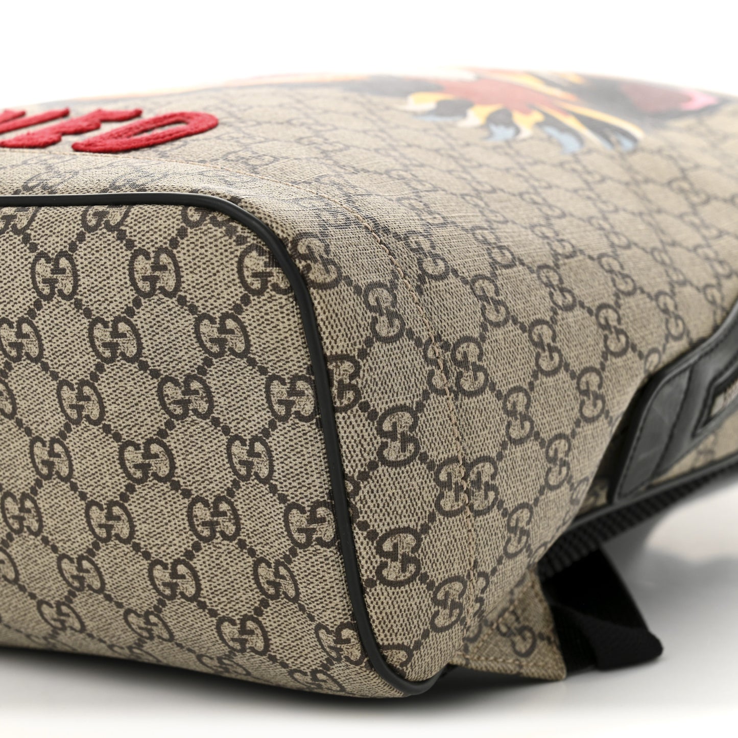 GG Supreme Monogram Angry Cat Dome Backpack