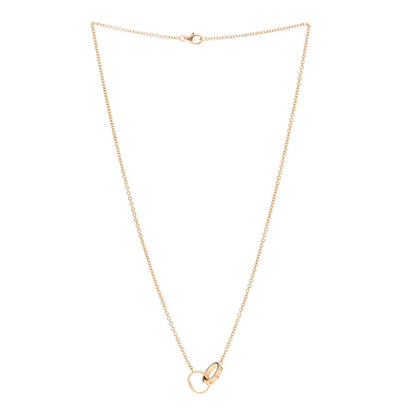 Cartier 18K Yellow Gold Interlocking LOVE Necklace 3 of 5