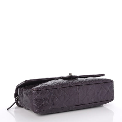 Chanel Iridescent Caviar Quilted Large Chic Flap Purple 4 of 7