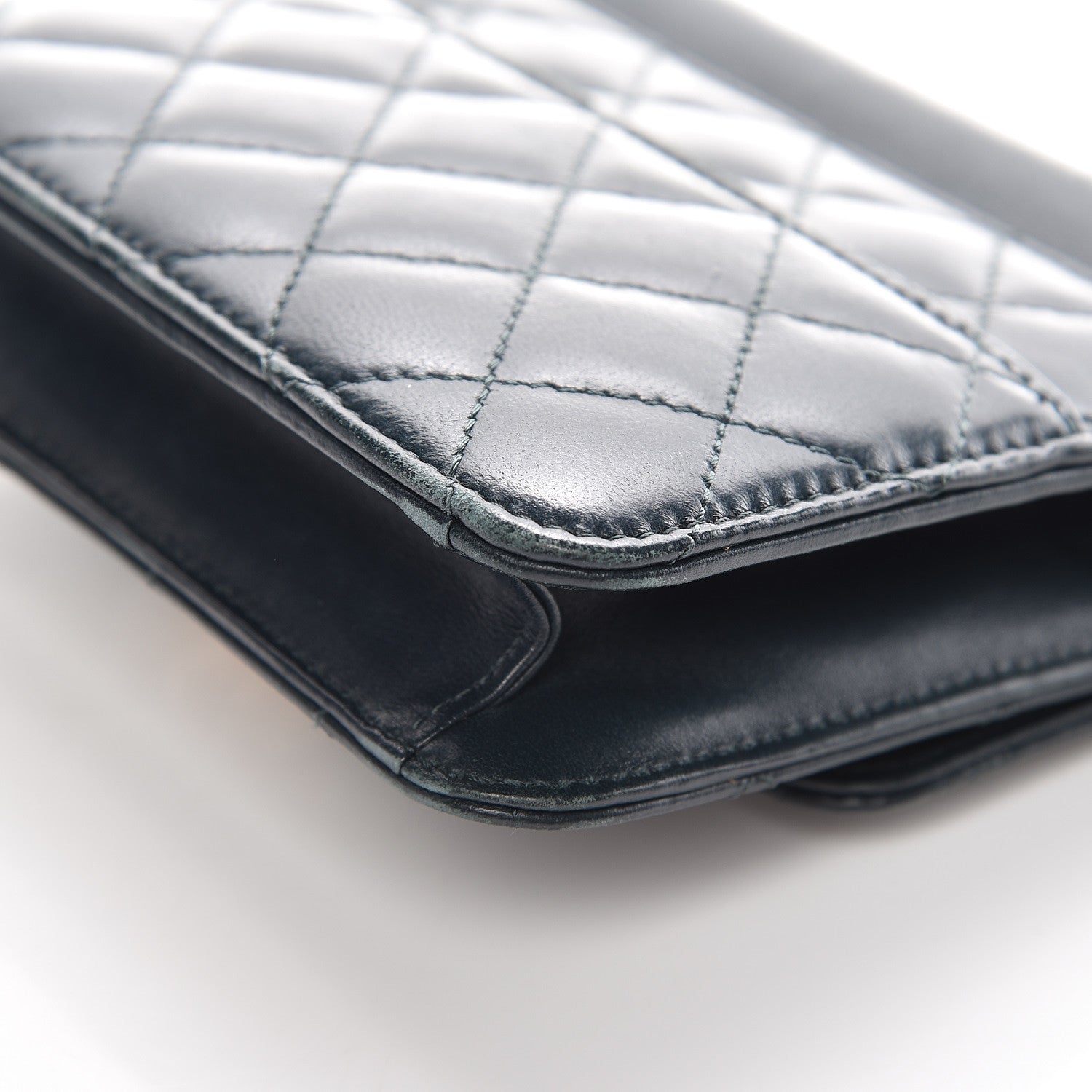 Chanel Lambskin Quilted Mini Crossing Times Flap Green 19 of 20