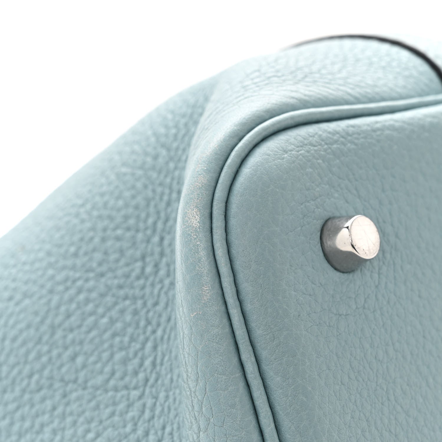 Hermes Taurillon Clemence Picotin 22 MM Ciel 11 of 14