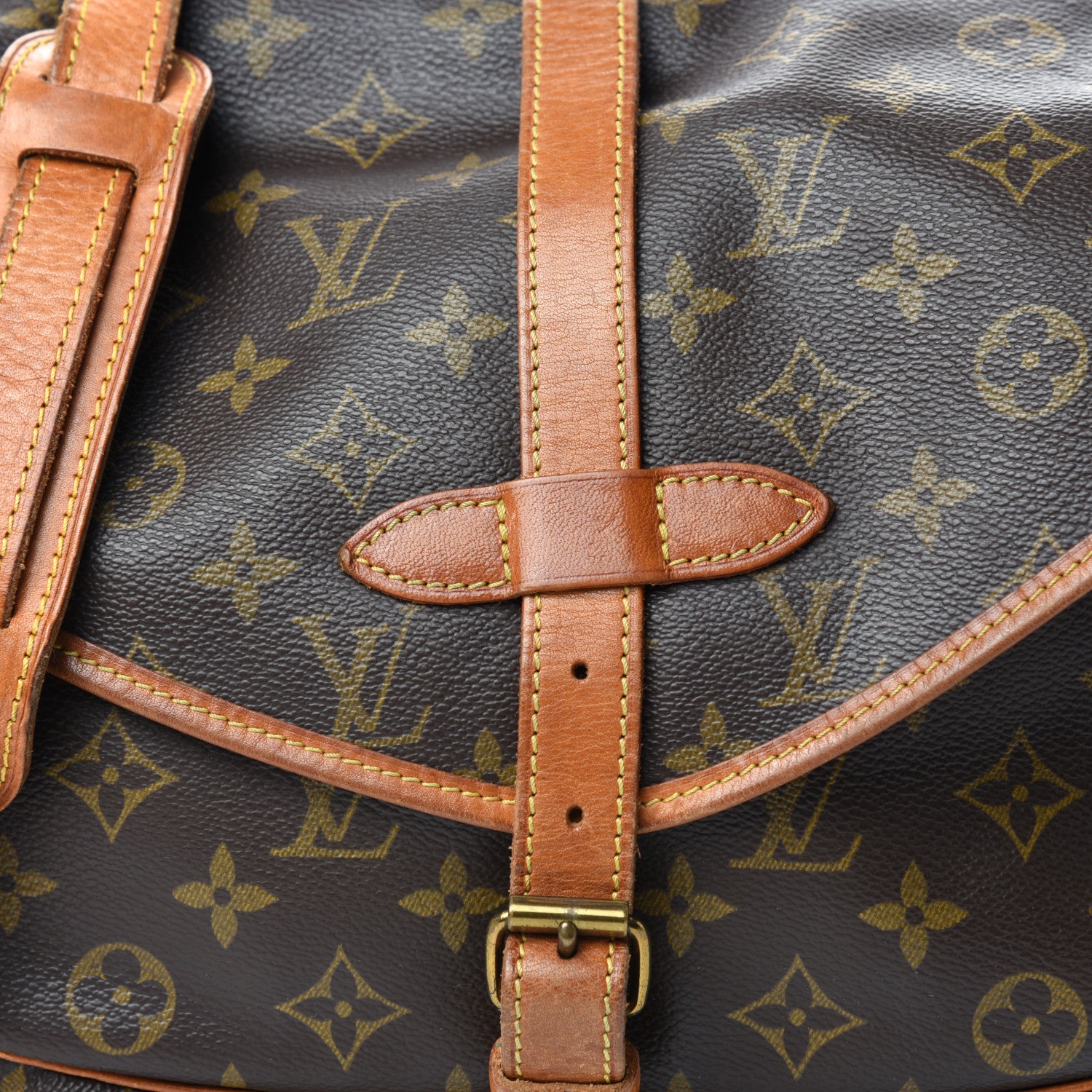 Louis Vuitton Monogram Saumur 30 9 of 9