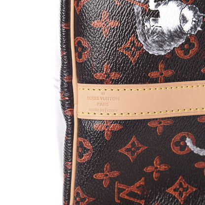 Louis Vuitton Catogram Speedy Bandouliere 30 Marron 7 of 12