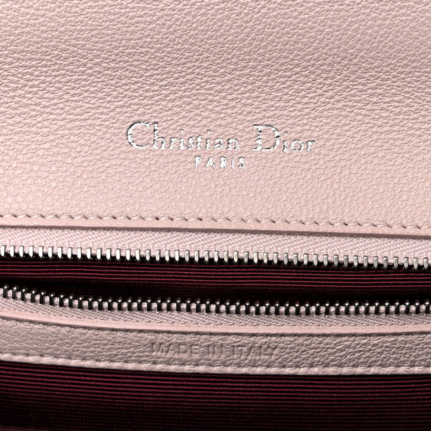 Grained Calfskin Medium Diorama Flap Bag Rose Poudre