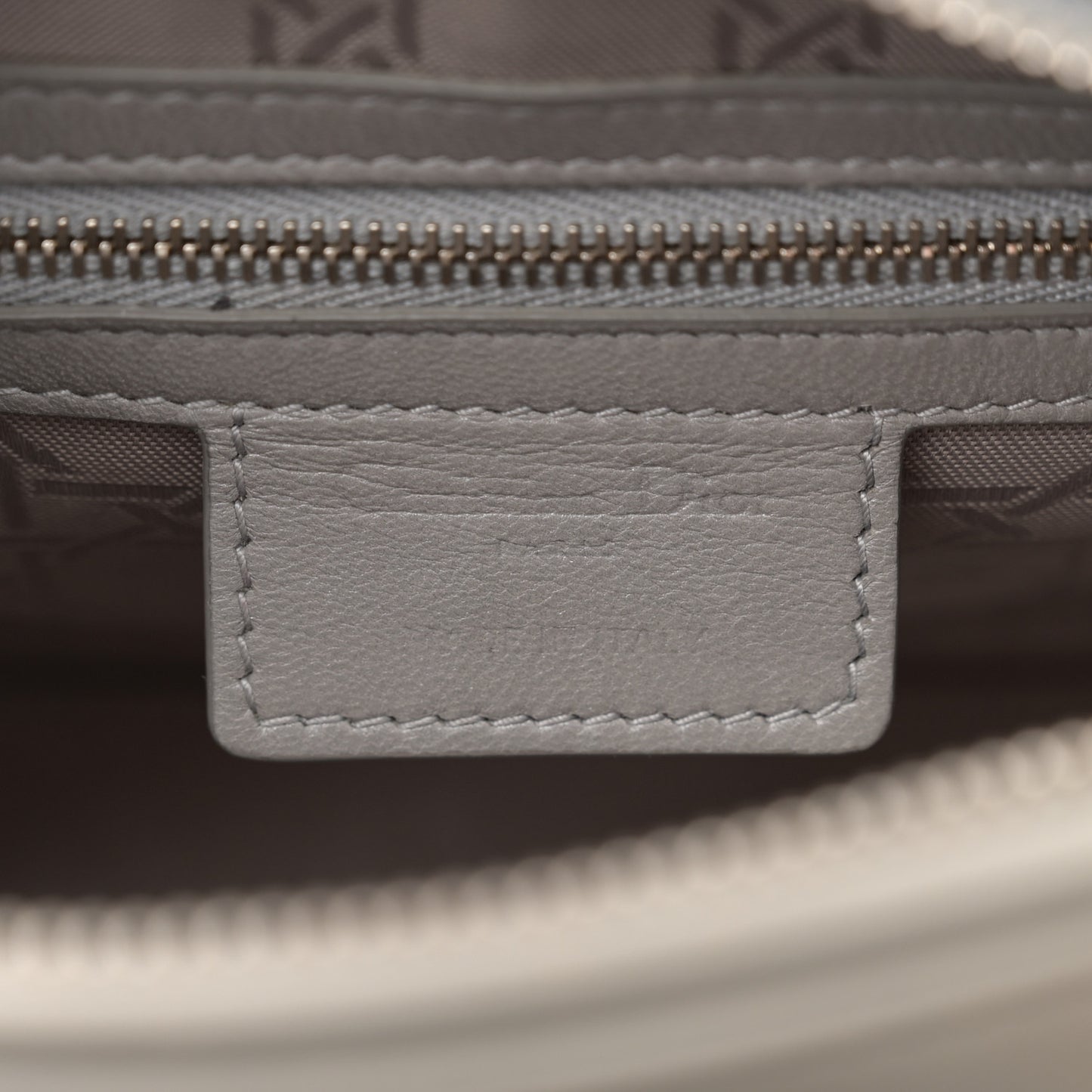 Lambskin Cannage Medium Lady Dior Grey