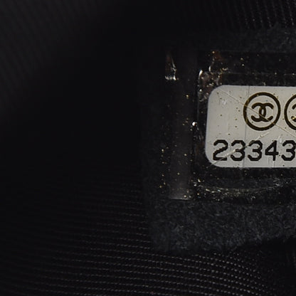 Chanel Lambskin Quilted Large Natural CC Flap Black 13 of 17