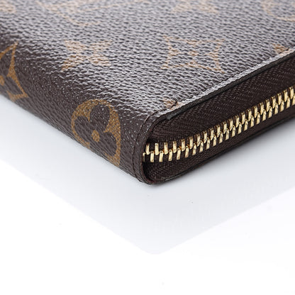 Louis Vuitton Monogram Clemence Wallet Fuchsia 9 of 9