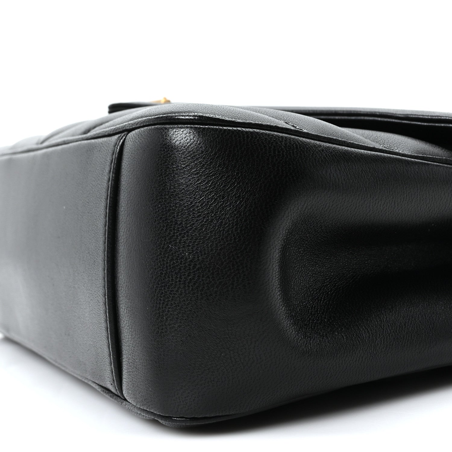 Saint Laurent Lambskin Chevron Quilted Medium LouLou Black 12 of 12