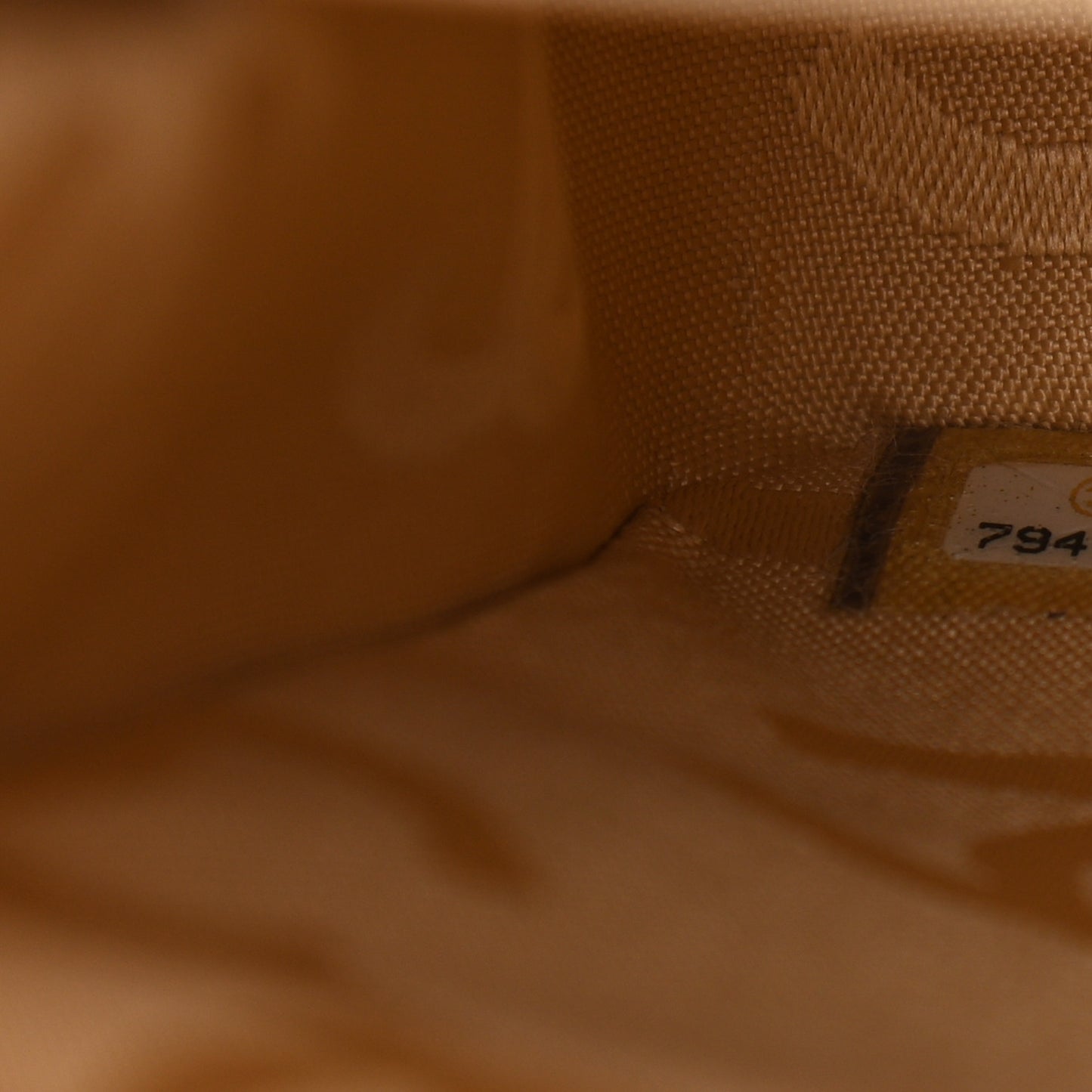 Calfskin Quilted Medium Wild Stitch Flap Beige