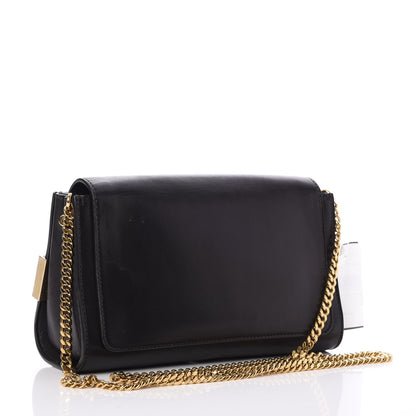 Chloe Lambskin Medium Elle Chain Clutch Black 3 of 7