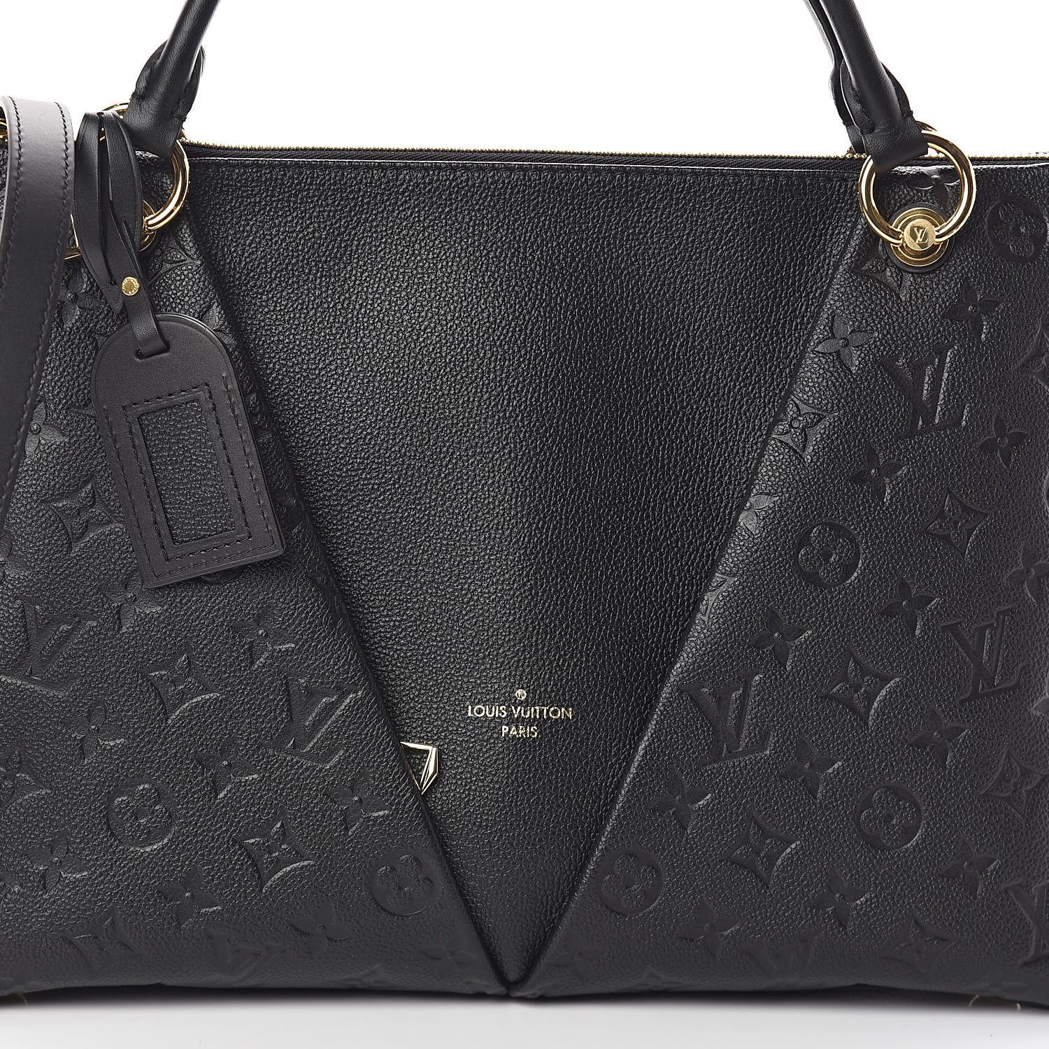 Louis Vuitton Empreinte V Tote MM Black 7 of 9